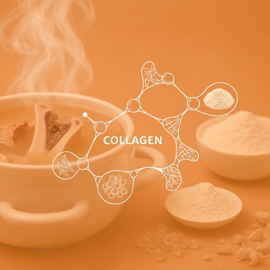 Plemos Collagen Pro supplement concept